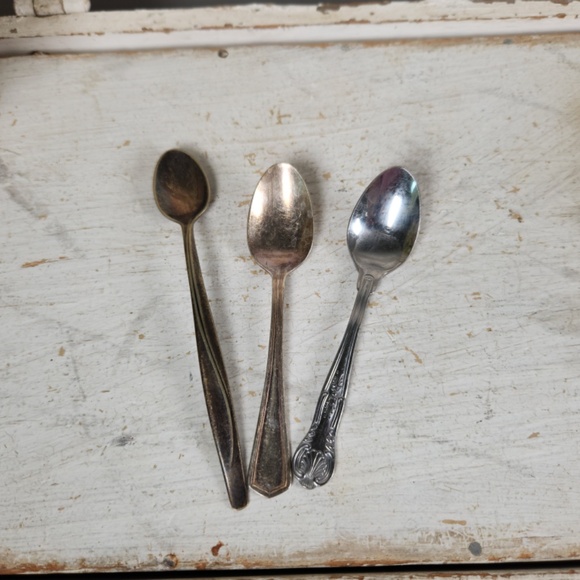 VTG Silver Plated / Stainless Baby Spoon Collection of 3- Walco, Rogers & Sons - Picture 2 of 7